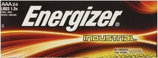 Energizer Industrial AAA Alkaline Batteries 24 per Box EN92