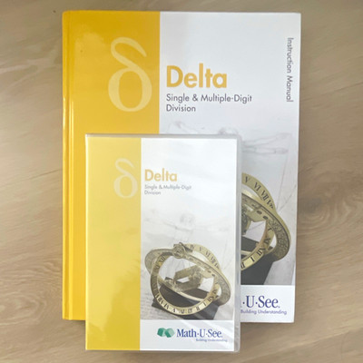 Math-U-See Delta Instruction Manual Single & Multiple-Digit Division 2002 229p