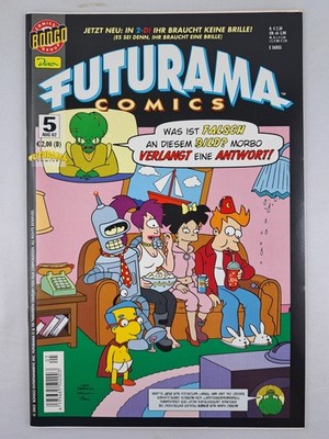 Futurama Comics #5 gebraucht GRATISVERSAND