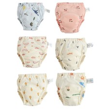 Baby Diaper Pants Reusable Infant Cotton Nappy Diaper Pants Potty Training Pants