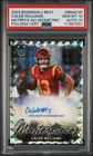 2023 Bowman U Best Masterpieces Auto #BMACW Caleb Williams Au-Geometric PSA 10