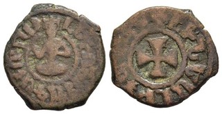 FITZ CILICIAN ARMENIA LEVON III AE KARDEZ KING CROSS MEDIEVAL @GJL1632