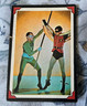 1966 Topps Batman, Printed in UK, Riddler Back, # 32 Whackin