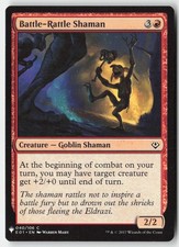MTG - Battle-Rattle Shaman #E01-40 - Regular - PLST The List