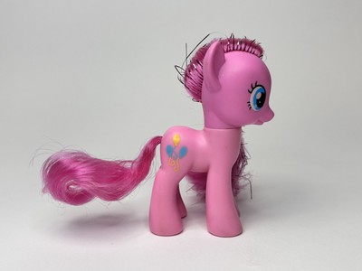 My Little Pony G4 Pinkie Pie 3” Brushable Figure W/ Pink Tinsel