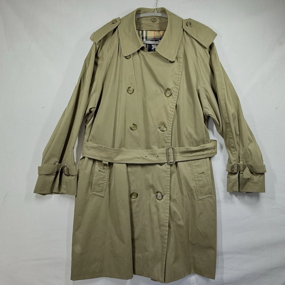 Burberry Trench Coat Men 44 for sale | eBay