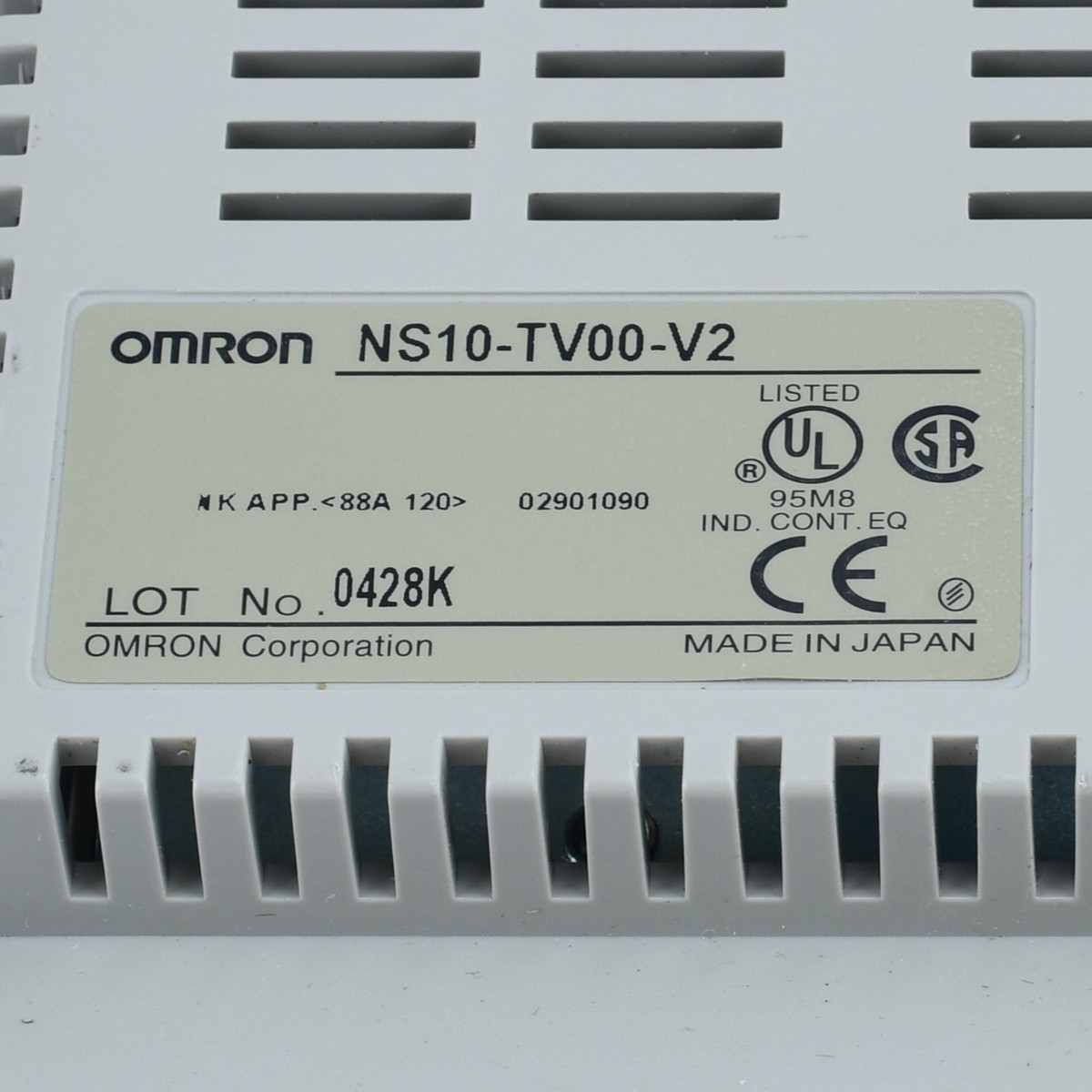 オムロンNS10-TV00-V2 中古 Used Omron NS10-TV00-V2 touch screen Tested good | eBay