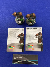Heroclix Notorious Gorilla City War Lot of 2 008