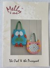 The Owl & the Pussycat  Pattern by Melly & Me,  uncut pattern only,  No Fabric!