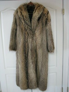 tall fur coat