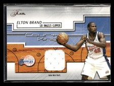 Elton Brand 2002 Flair #6 CK Court Kings  Los Angeles Clippers