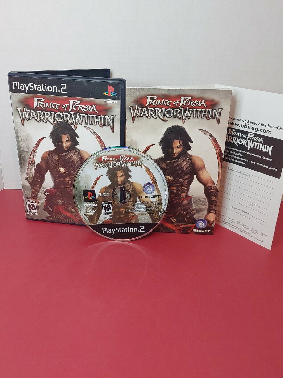 Prince of Persia Warrior Within - PlayStation 2, Ubi Soft, DVD 8888321989