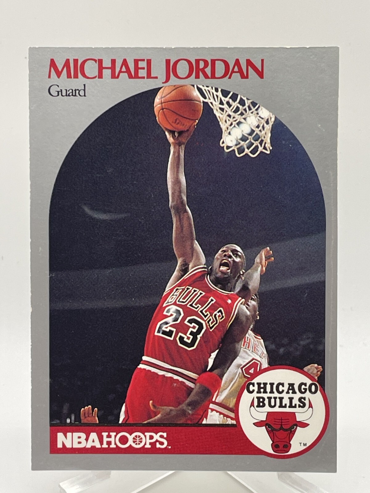 Michael Jordan 1990-91 NBA Hoops #65 HOF G5 18