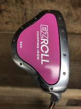 USED RH Intech EZ Roll Ladies Right Handed Pink Golf Chipper 32 Inches 123-83F3
