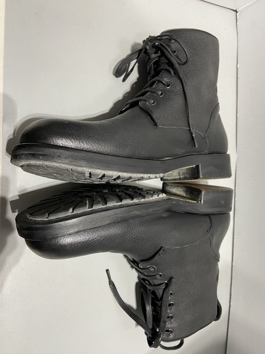 VINCE Chukka Boots Leather Black Made In Italy Size 11 | eBay display picture 2
