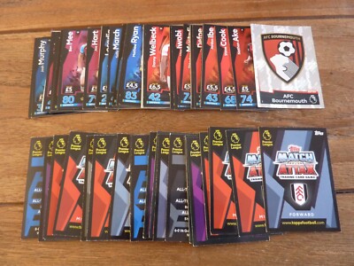 Topps Match Attax Fußball Karten 2018/19 - sehr guter Zustand! Karten aussuchen & auswählen!