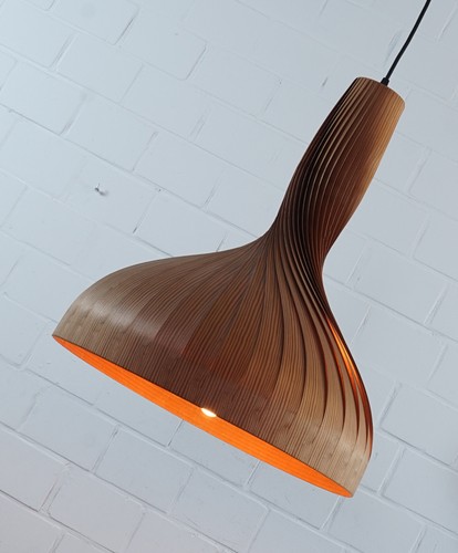 Hans Agne Jakobsson ? Deckenlampe Hänge Leuchte Vintage 1960er Jahre Denmark