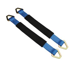 2-pk 24 Heavy-duty Axle Straps For Race Car Haulers Tow Trucks