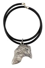 Scottish Deerhound Necklace With Dog