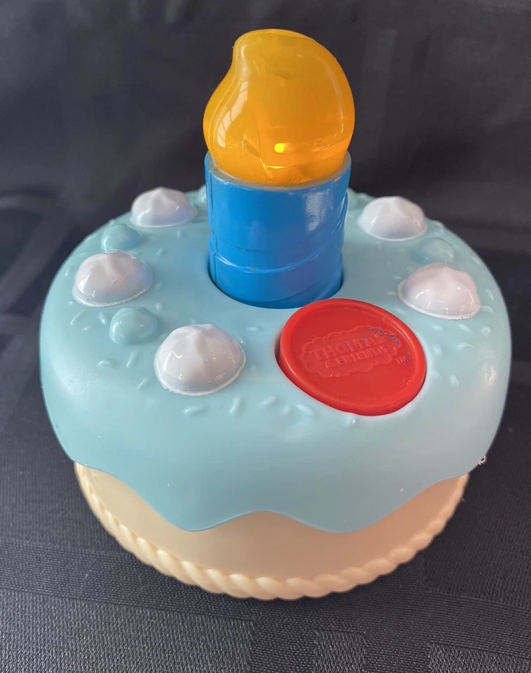 HTF • Thomas Train Birthday Party Music Cake Blow out the Candle Electronic Toy - Image 2 of 4