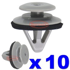 SIDE SKIRT SILL COVER DOOR MOULDING TRIM CLIPS FOR MAZDA 2 3 5 6 CX-9 PLASTIC