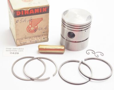 NOS DINAMIN Kolben +Ringe + Stift + Set Cpl. 54.4 MM Zanella Ceccato 125