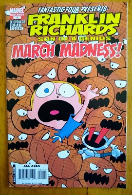 Franklin Richards: Son of a Genius 1-Shot March Madness Marvel MCU Comic 2007.