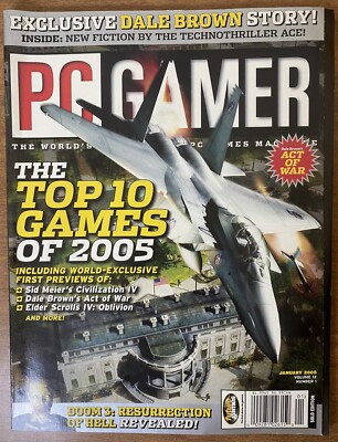 PC Gamer Magazine - January 2005 - The Top 10 Games of 2005