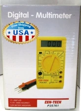 NIB OLD CEN-TECH DIGITAL MULTI METER P35761 Brand New in BOX