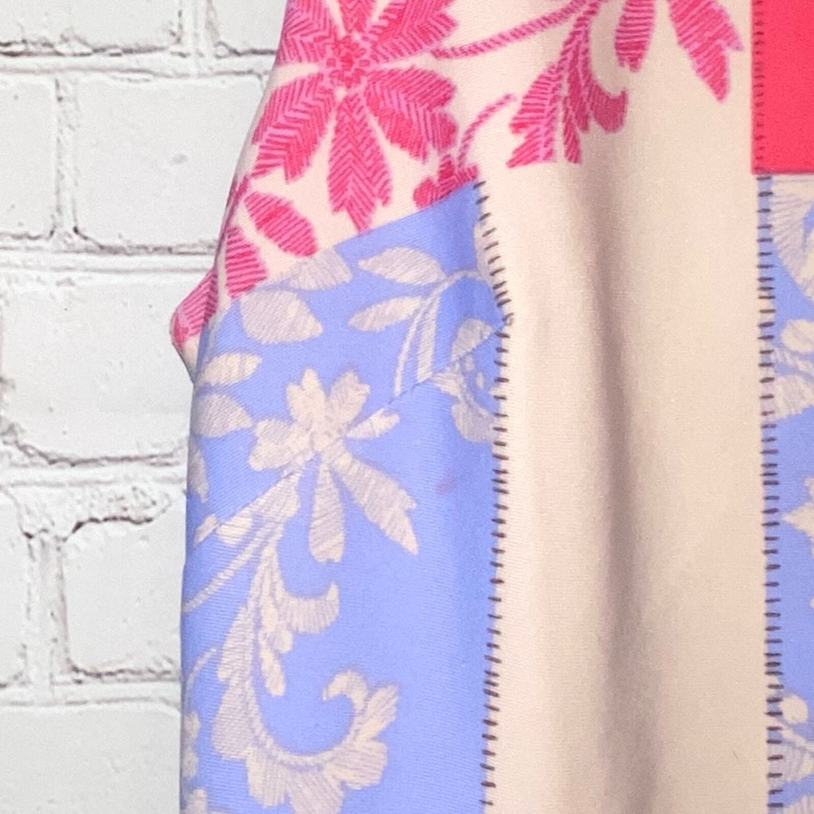 Just… Taylor Multicolored Patchwork Sleeveless Bo… - image 6