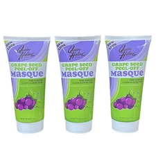 Queen Helene Facial Masque Grape Seed Peel-Off 6 oz Pore Even Tone Lot Of 3 New