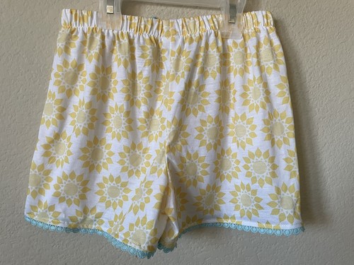 NWT Disney Frozen Princess Anna Elsa Cap Sleeve Top Shorts Pajama Set Size 9/10 - Picture 7 of 7