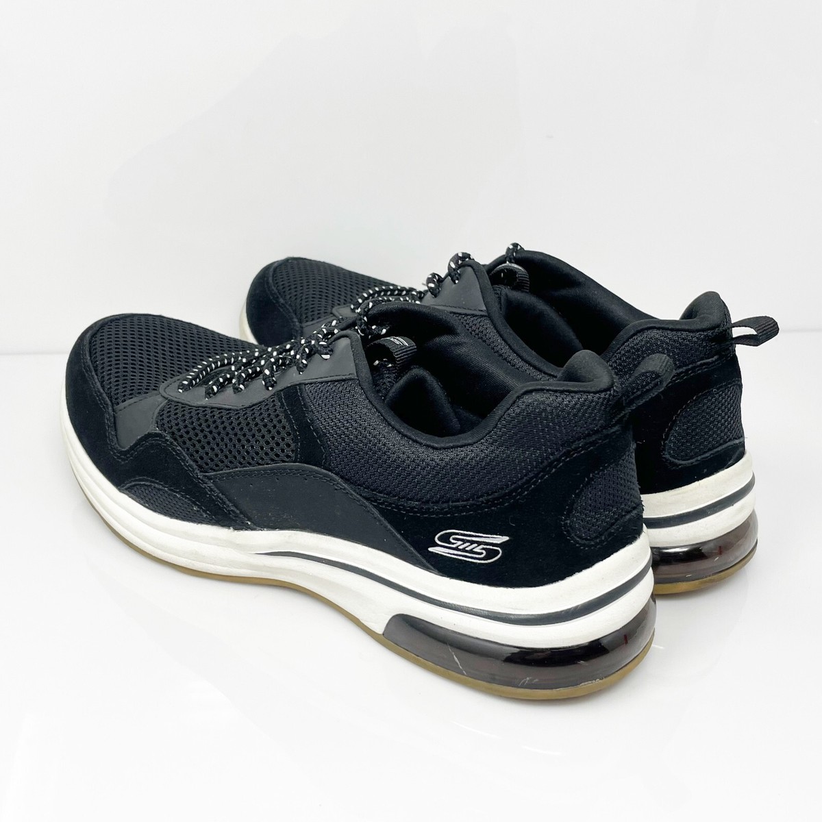 Skechers Womens Memory Foam 117033 Black Running Shoes