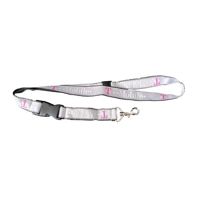 T-Mobile Schlüsselband Lanyard grau pink