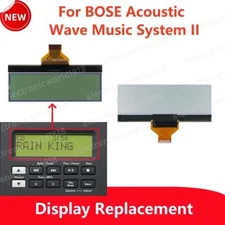 For BOSE Acoustic Wave Music System II CD Player LCD Display Screen Replacement