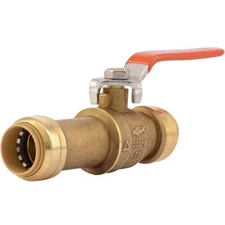 SharkBite 3/4 Inch Slip Ball Valve, Push to Connect  Assorted Styles , Sizes 
