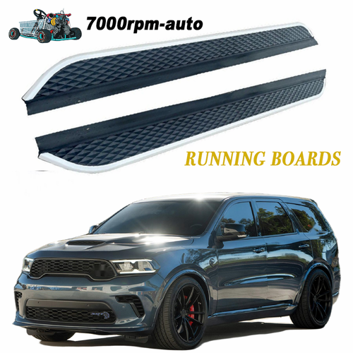 KIMPZ Seitentrittbretter Für Dodge Durango 2018-2025 - Aluminium Nerf Bars