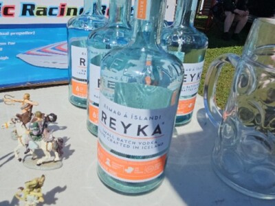Reyka Small Batch Vodka 750ml Empty Bottle & Original Cork Iceland Craft