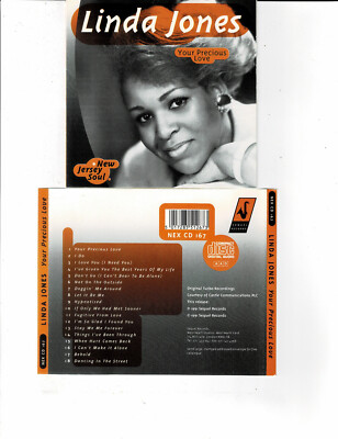 LINDA JONES - YOUR PRECIOUS LOVE (CD 1991) **18 TRACKS