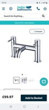 Chrome Bath Filler Tap (Arissa, Better Bathrooms)