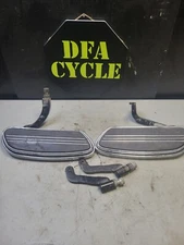 🔥 06 Harley Touring Street Glide Streamliner Left Right Floorboard Set 1986-23