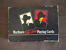 Vintage Marlboro Man Wild West Playing Cards Cowboy 2 Decks 1991 Philip Morris
