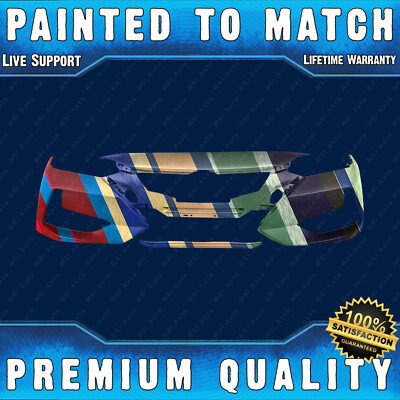 NEW Painted To Match - Front Bumper Replacement for 2020-2023 Nissan Sentra