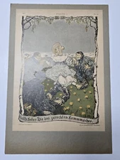 JUGEND Antique German Art Magazine Illustration From 1903 #14 Art Nouveau