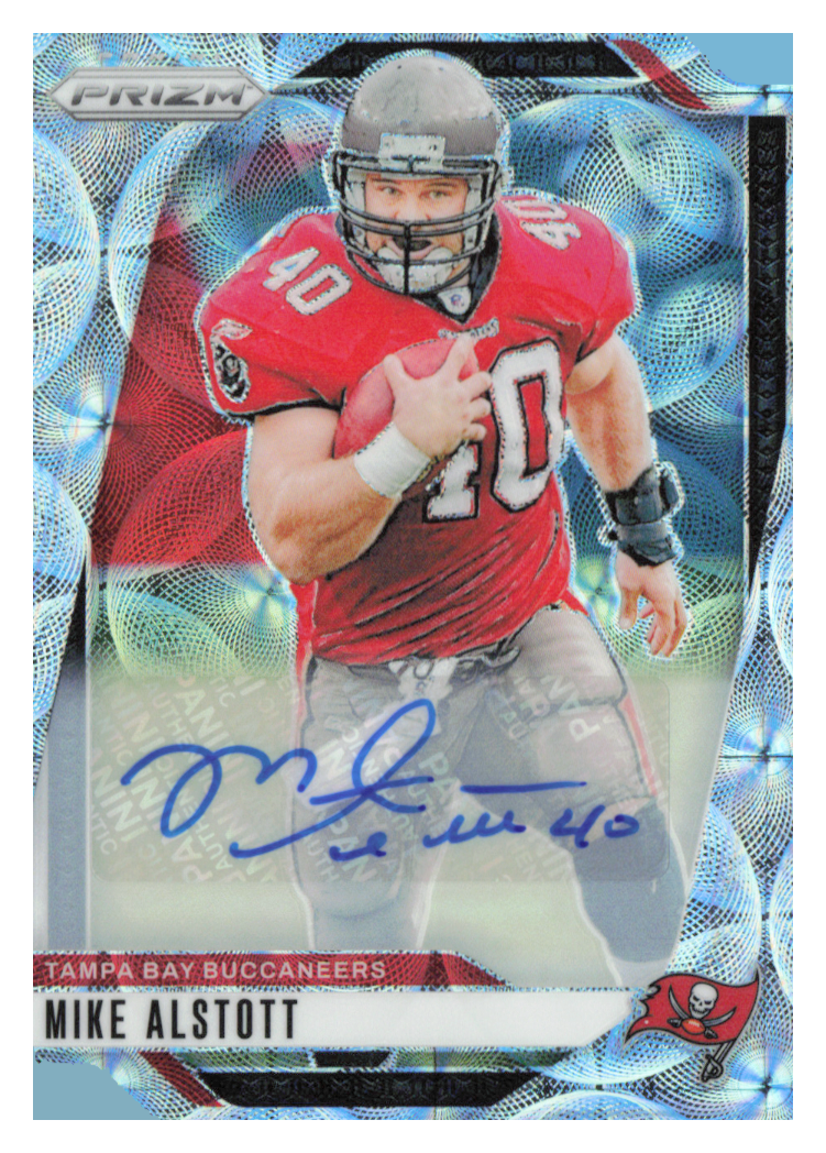 2024 Panini Prizm Mike Alstott #275 Choice Prizm Autographs /100 AU Tampa Bay Buccaneers