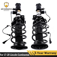 Pair Front Shock Struts Assemblies w/Electric For Lincoln Continental 2017-2020