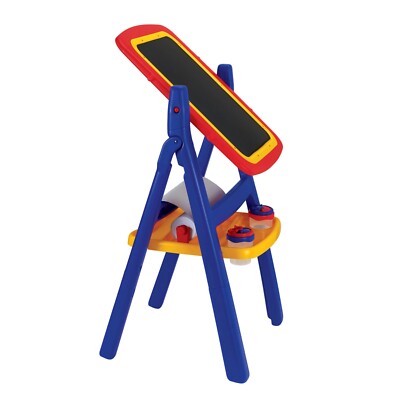 Crayola Qwikflip 2-Sided Easel Kids Magnetic Dry-Erase Board with