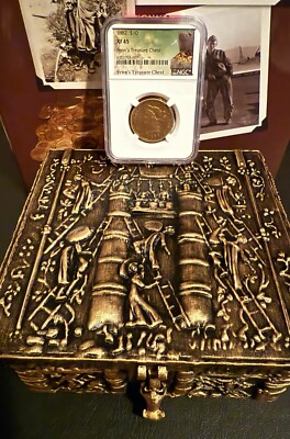 AMAZING! Forrest Fenn Treasure Gold Coin “ON COVER” - “THRILL OF
