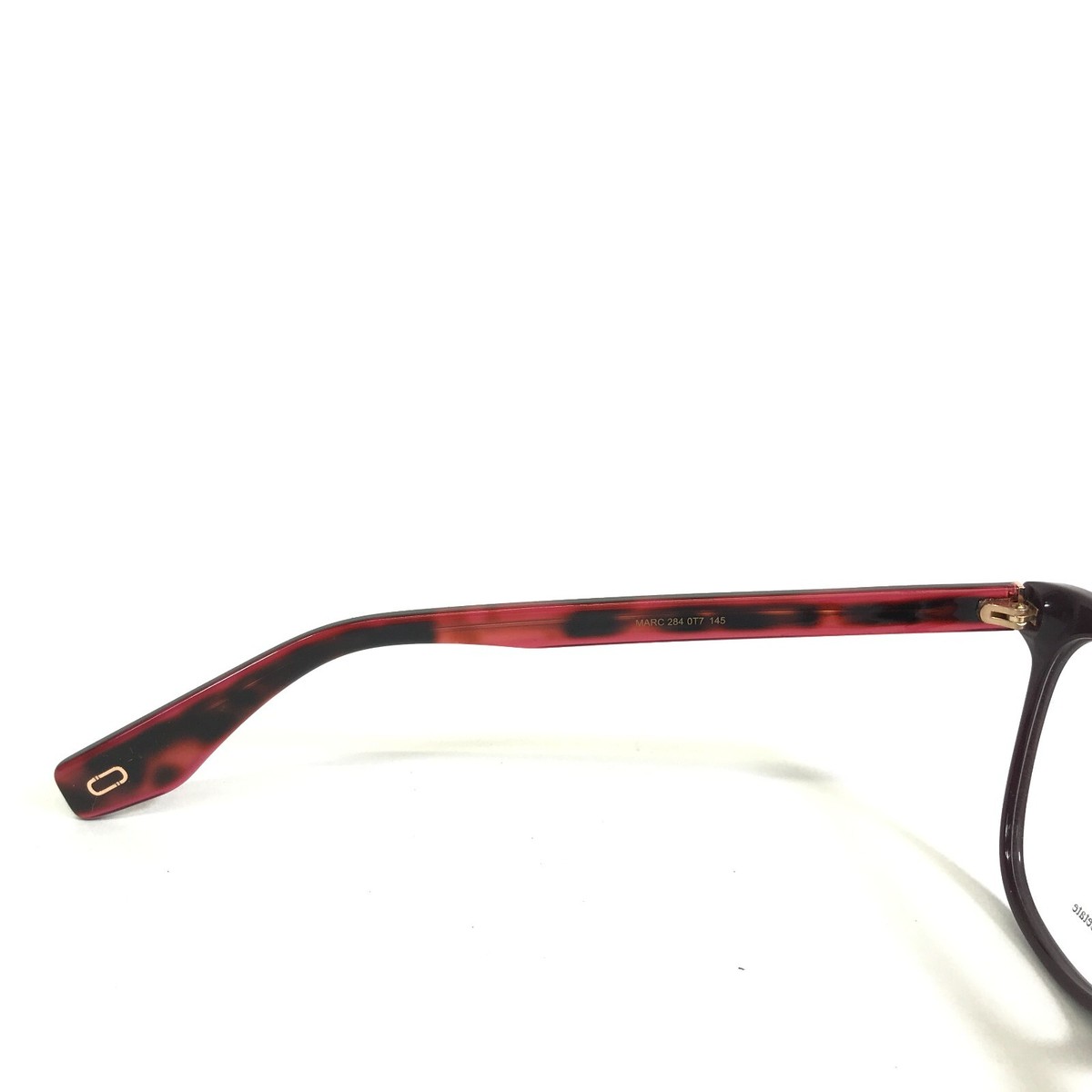 NEW MARC JACOBS EYEGLASS FRAMES MAROON/PLUM Marc Jacobs Red Eyeglass Frames for sale | eBay main image 3