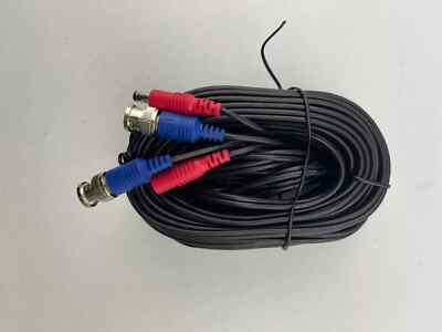 Genuine OEM Lorex Premium 4k Rg59/Power BNC Cable 60 Feet Siamese Cable